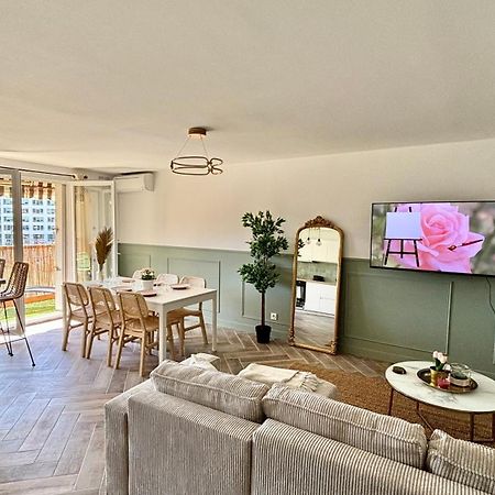 Modern & Cosy 3 Bedrooms Train Tramway Nice Bagian luar foto