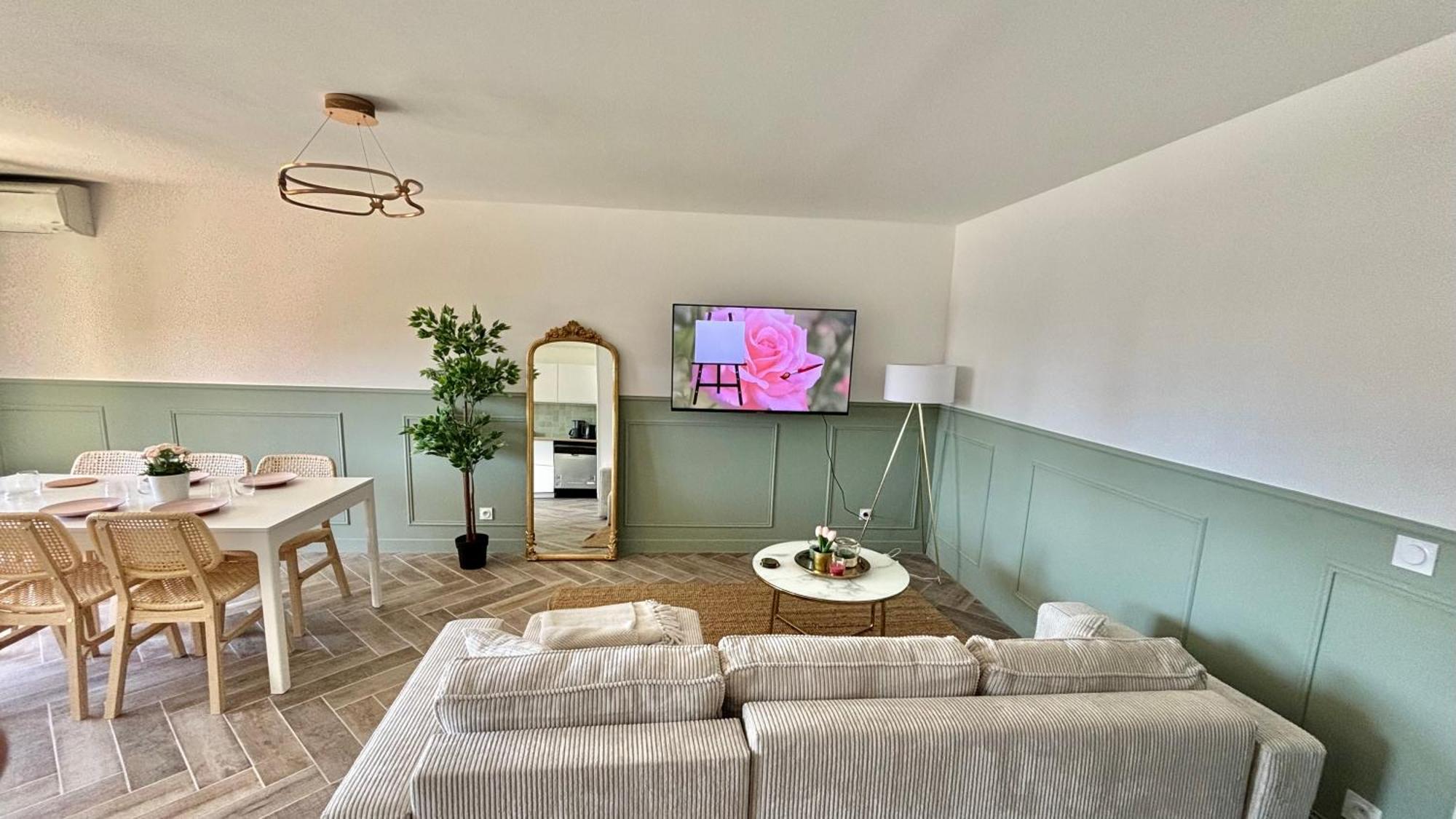 Modern & Cosy 3 Bedrooms Train Tramway Nice Bagian luar foto