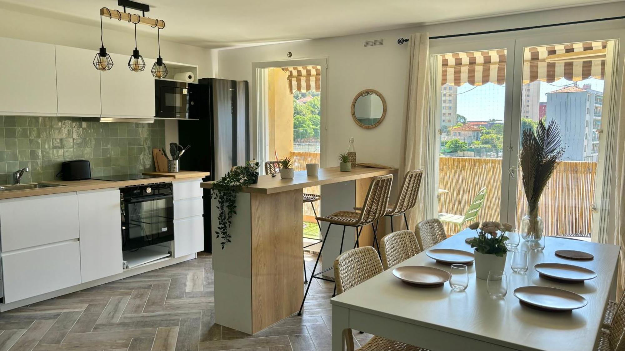 Modern & Cosy 3 Bedrooms Train Tramway Nice Bagian luar foto